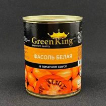 Фасоль белая  в т/с ключ 360г Green King (сухой вес 180г)
