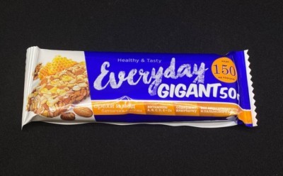 Батончик-мюсли GIGANT Орех и Мед 50 г.