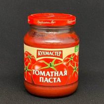 Томатная паста "Кухмастер" ГОСТ 270г твист ст/б (12)