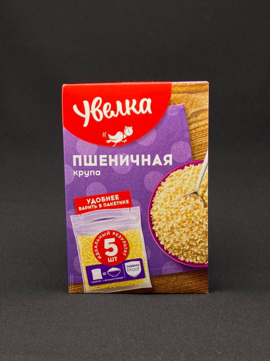 Пшеничная крупа Увелка в пакетиках 5*80г (6), шт