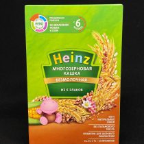 Каша Хайнц б/мол, мн/зер. 5 злак., 200 гр., шт.