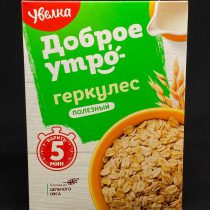 Хлопья овсяные Геркулес Полезный "Увелка", 400гр., шт.