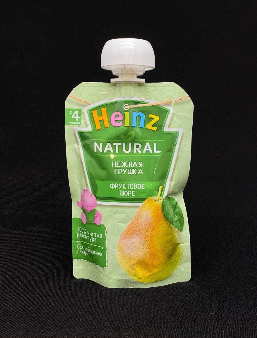 Пюре Хайнц Нежная груша, 90 гр, шт.