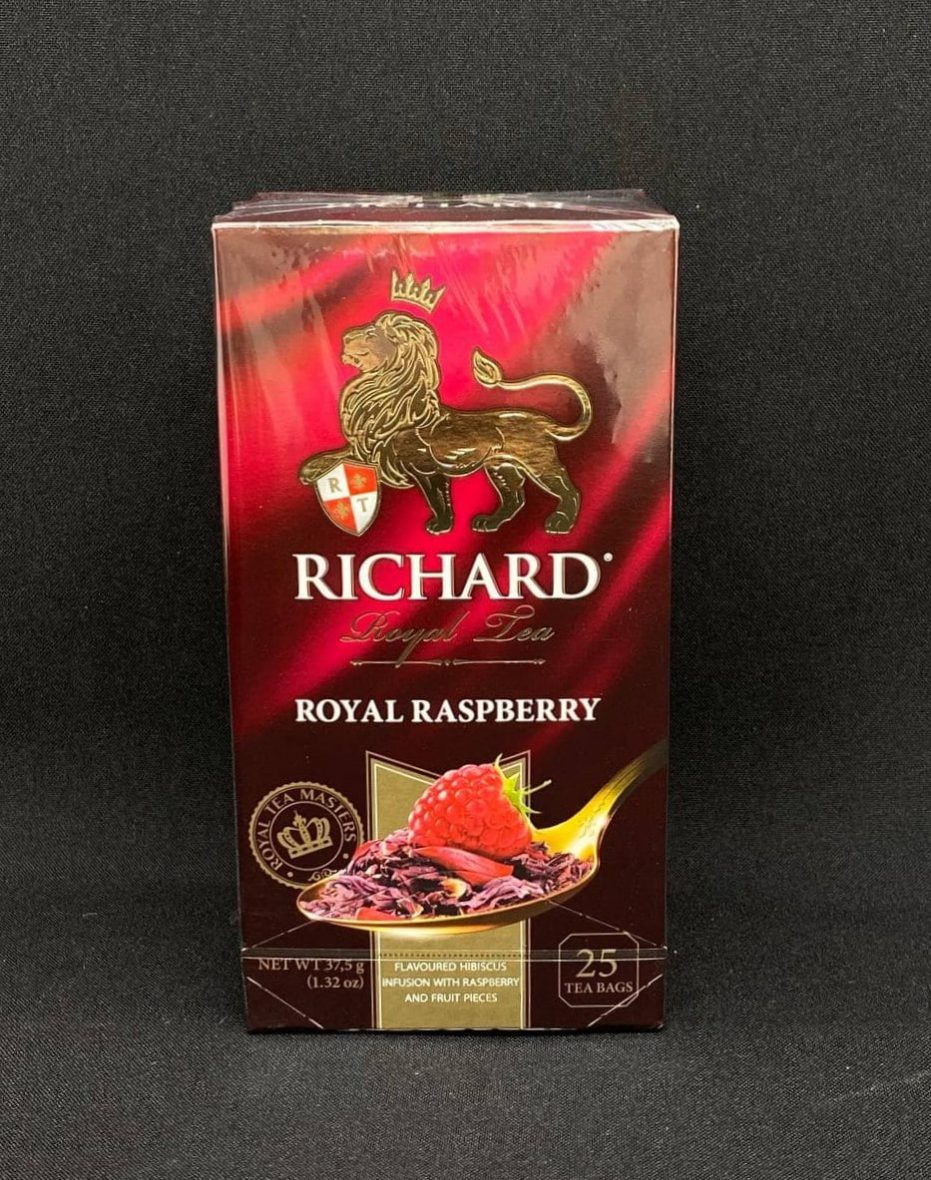 Чай Ричард Роял RASPBERRY (Сашет) 1.5гр*25пак*12