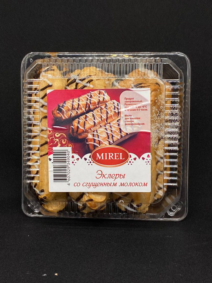 Пирожное «Эклеры» со сгущ/мол 210 гр, шт.