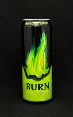 BURN Energy Яблоко-киви 0,449 л, Ж/Б, шт.