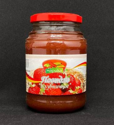 Повидло Марика Клубничное ст/б, 600 гр, шт.