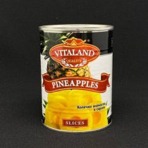 Ананас кольца в сиропе 580мл(565г) ж/б VITALAND, шт.