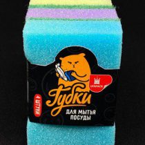 Губки для посуды "Уфа ПАК" 4/78 шт, уп.