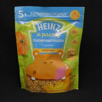 Каша Хайнц молочная пшеничная с тыквой 200 гр, шт.