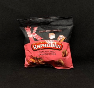 Сухарики Кириешки ржаные Бекон, 40 гр, шт