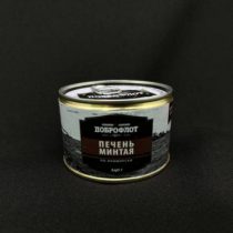 Печень минтая по-приморски Доброфлот 240 гр, шт (24)