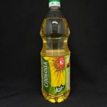 Масло подсолнечное "Слобода" 1л, шт (15)