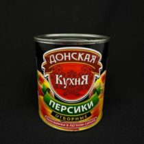 Персики половинки Донская кухня 850 мл, шт.