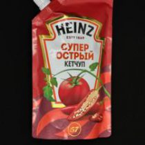 Кетчуп HEINZ Супер Острый д/п 320 гр, шт.