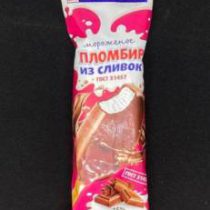 Мороженое Эскимо пломбир ванильный в мол. шок. «Пломбир из сливок» мжд 15% 60 гр, шт (М)