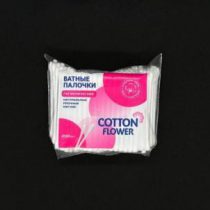 Ватные Палочки COTTON FLOWER 200 шт, уп